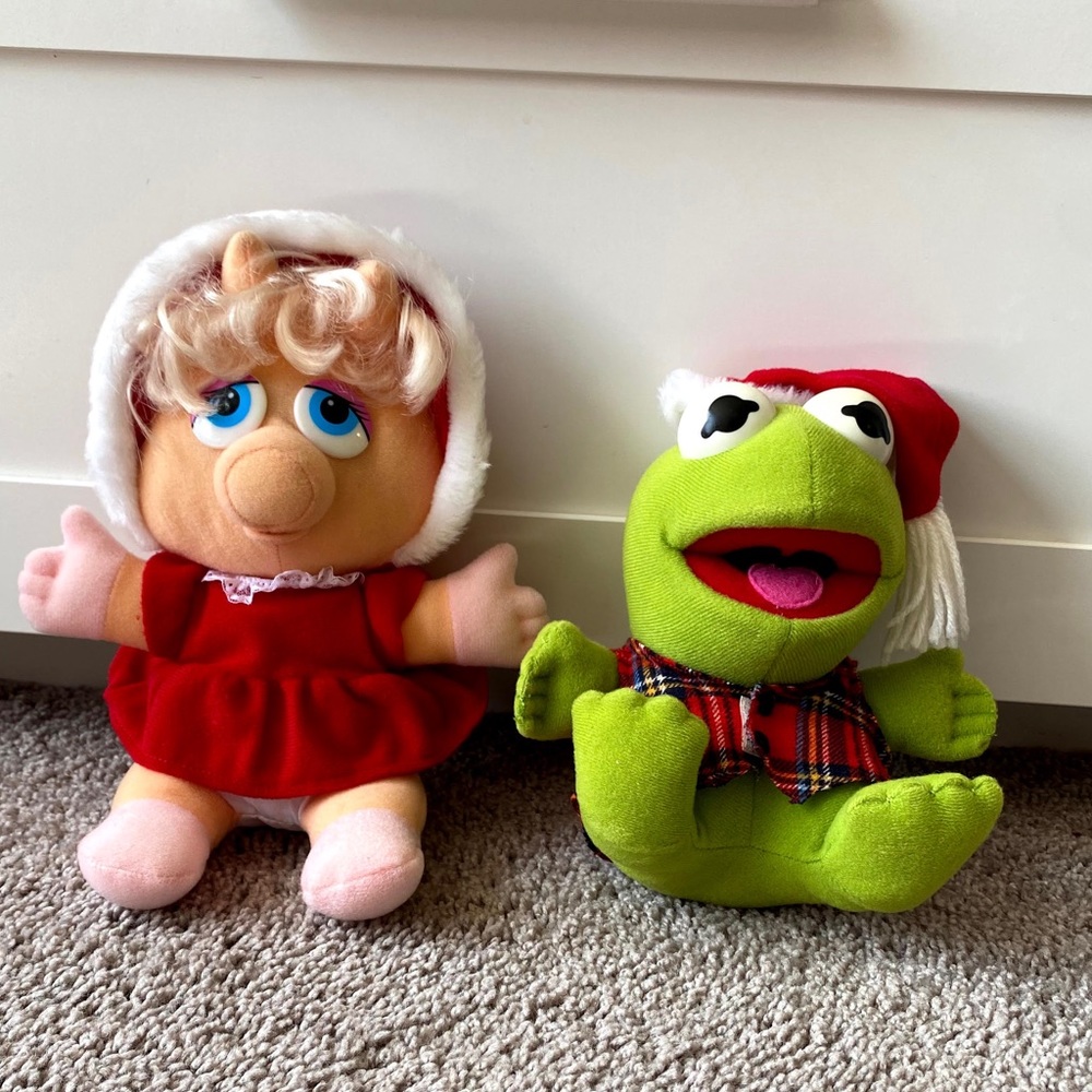 Vintage Muppets Miss Piggy Kermit the Frog
